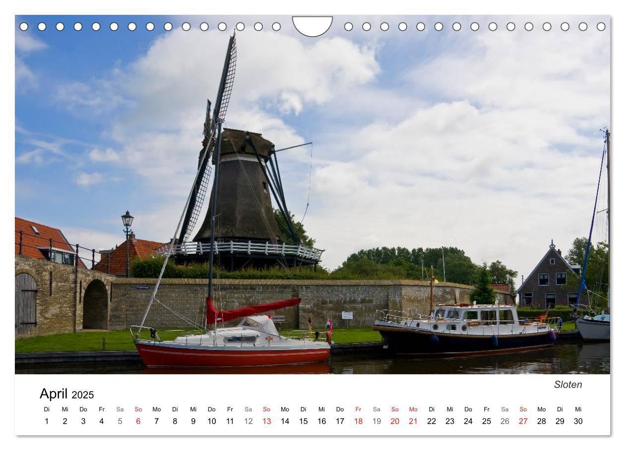 Bild: 9783435504565 | Friesland - Fryslan (Wandkalender 2025 DIN A4 quer), CALVENDO...