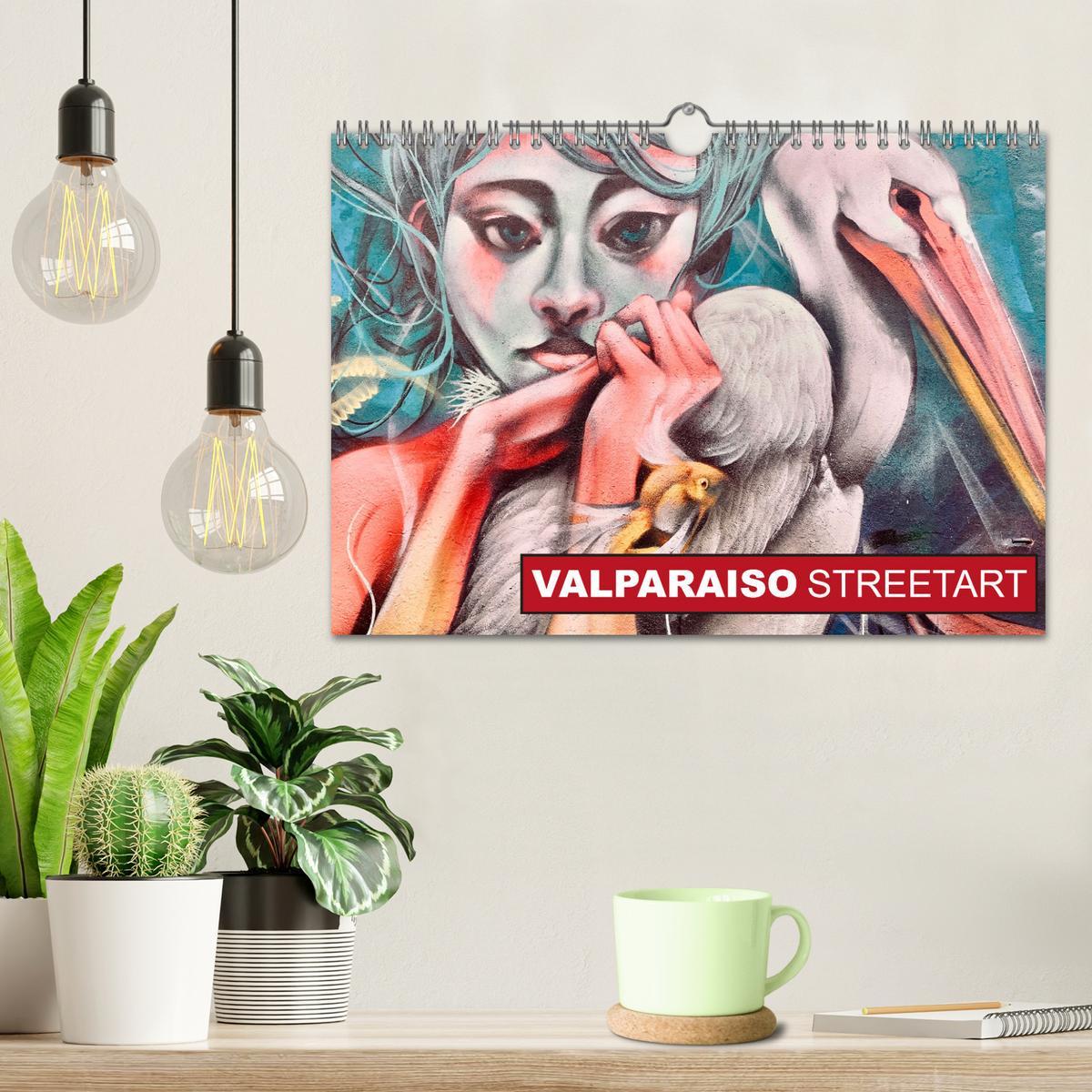 Bild: 9783435103683 | Valparaiso Streetart (Wandkalender 2025 DIN A4 quer), CALVENDO...