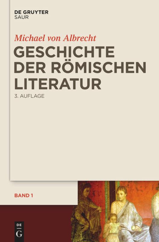 Cover: 9783110496437 | Geschichte der römischen Literatur | Michael Von Albrecht | Buch