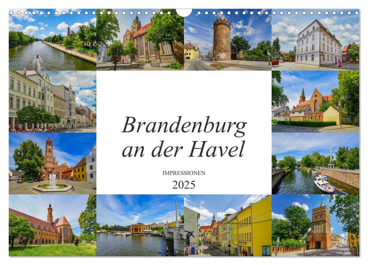 Cover: 9783435225200 | Brandenburg an der Havel Impressionen (Wandkalender 2025 DIN A3...