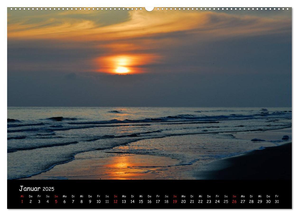 Bild: 9783435826872 | Amrum (Wandkalender 2025 DIN A2 quer), CALVENDO Monatskalender | 2025