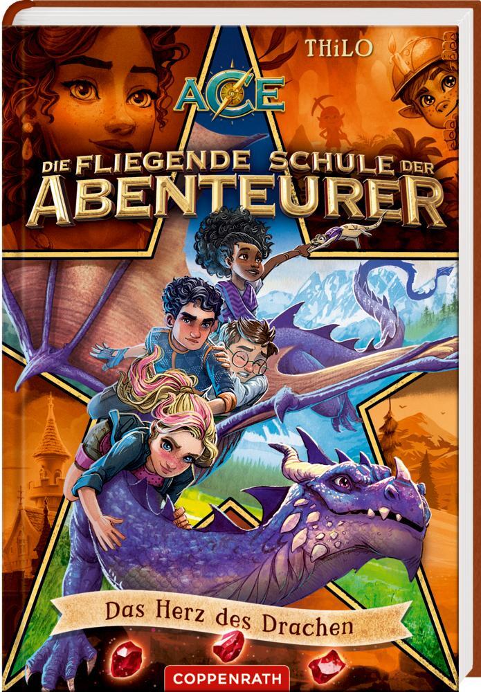 Cover: 9783649643333 | Die fliegende Schule der Abenteurer (Bd. 5) | Das Herz des Drachen