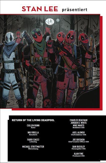 Bild: 9783957984319 | Deadpool: Return of the living Deadpool | Cullen Bunn (u. a.) | Buch