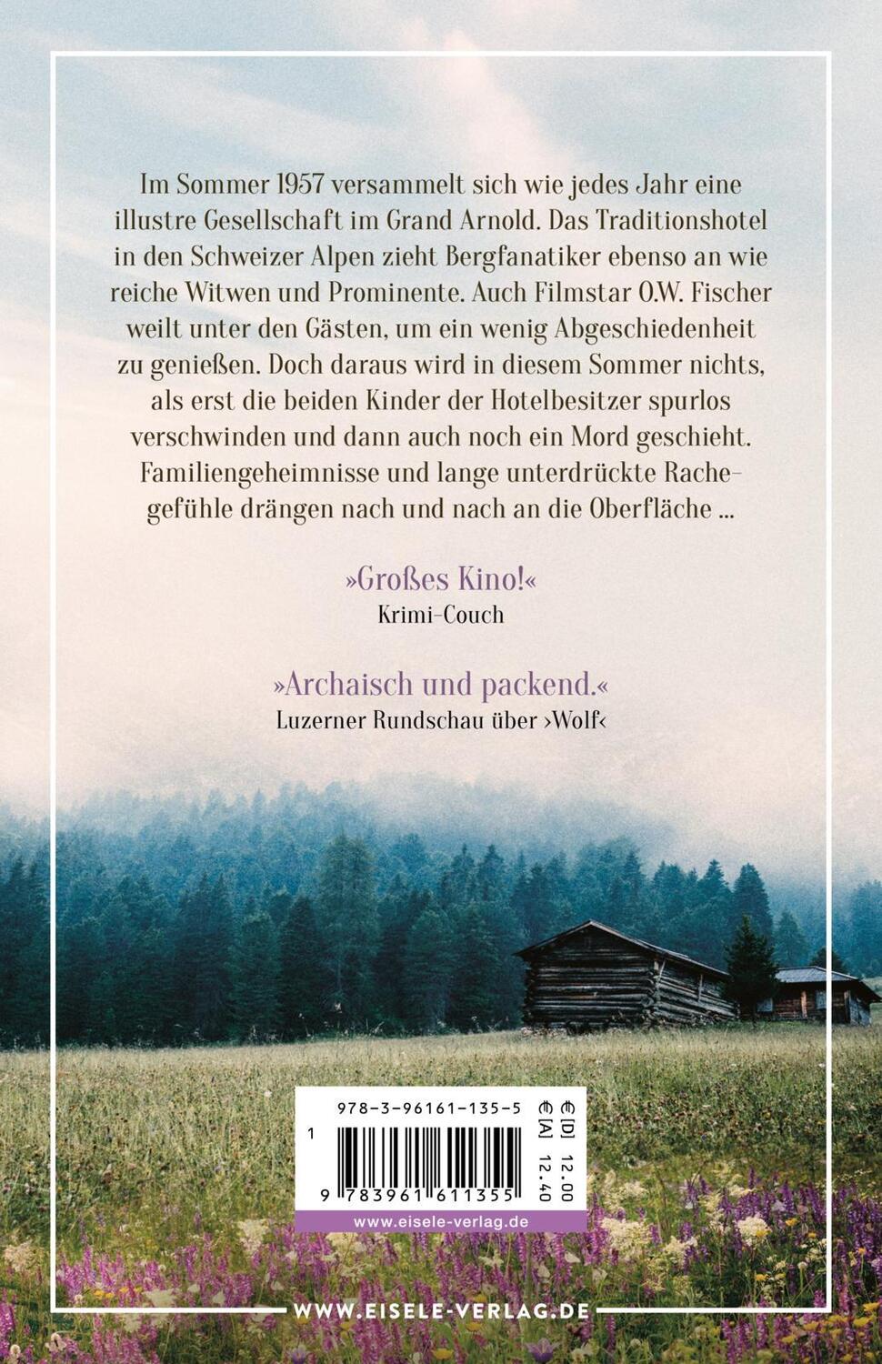 Rückseite: 9783961611355 | Piz Palü | Marie Brunntaler | Taschenbuch | 256 S. | Deutsch | 2022