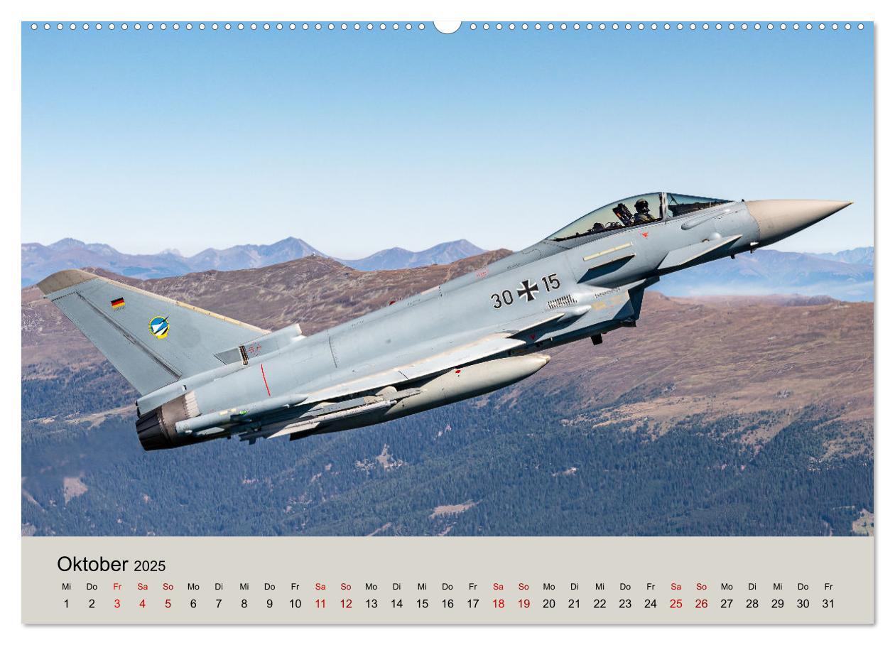 Bild: 9783435177653 | Kampfjet Eurofighter Typhoon (Wandkalender 2025 DIN A2 quer),...