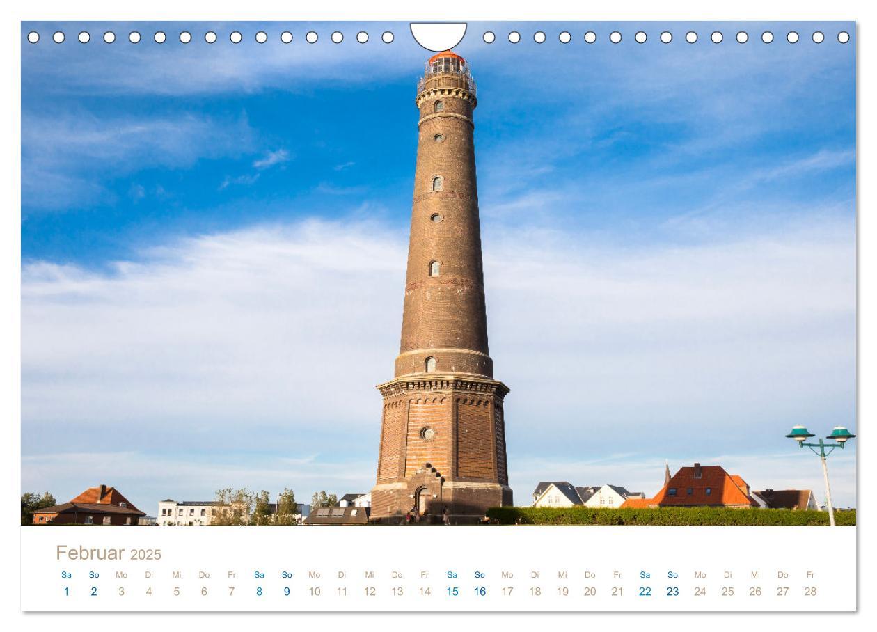 Bild: 9783383955709 | Meine Insel Borkum (Wandkalender 2025 DIN A4 quer), CALVENDO...