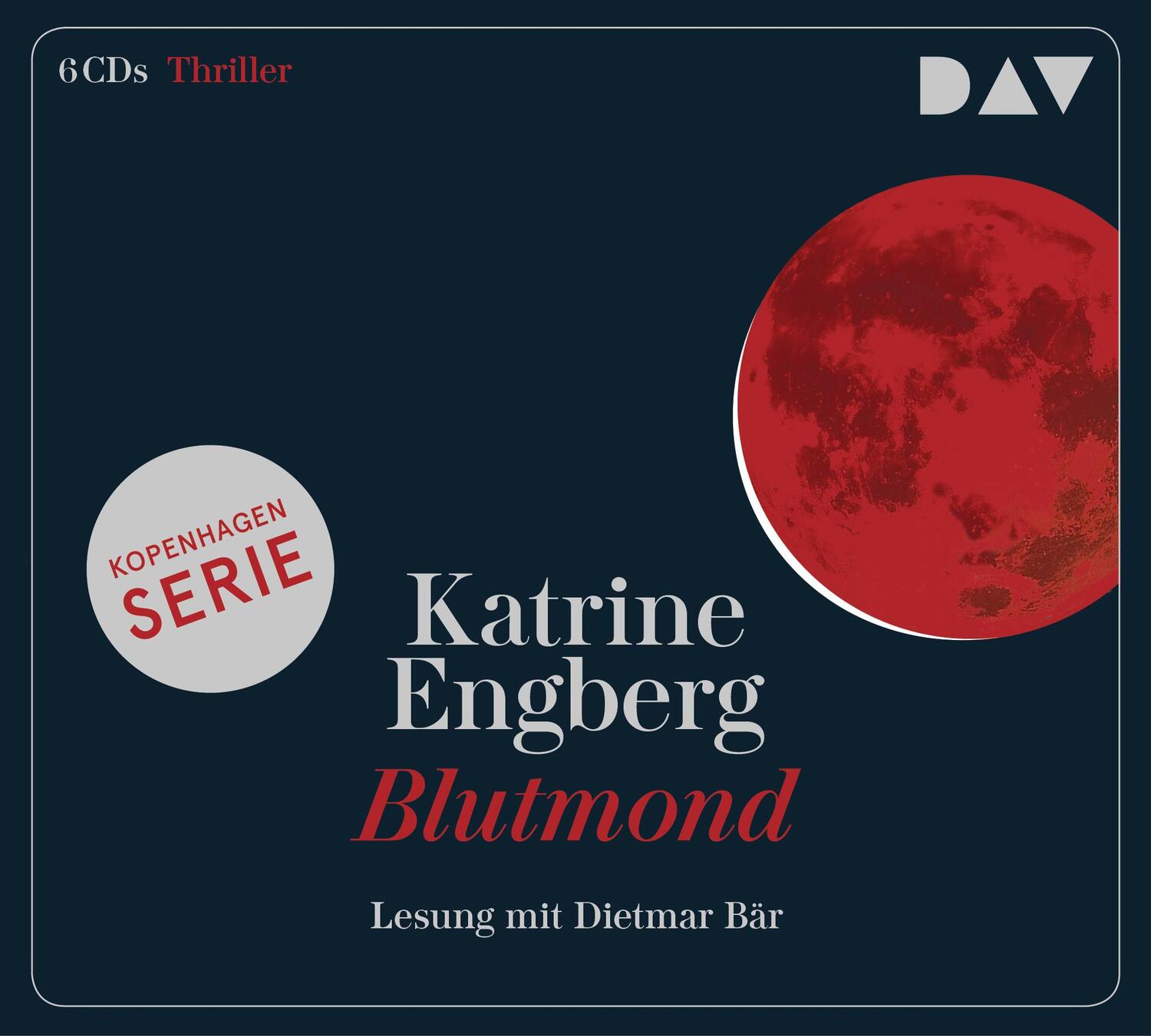 Cover: 9783742409492 | Blutmond - Ein Kopenhagen-Thriller | Lesung mit Dietmar Bär (6 CDs)