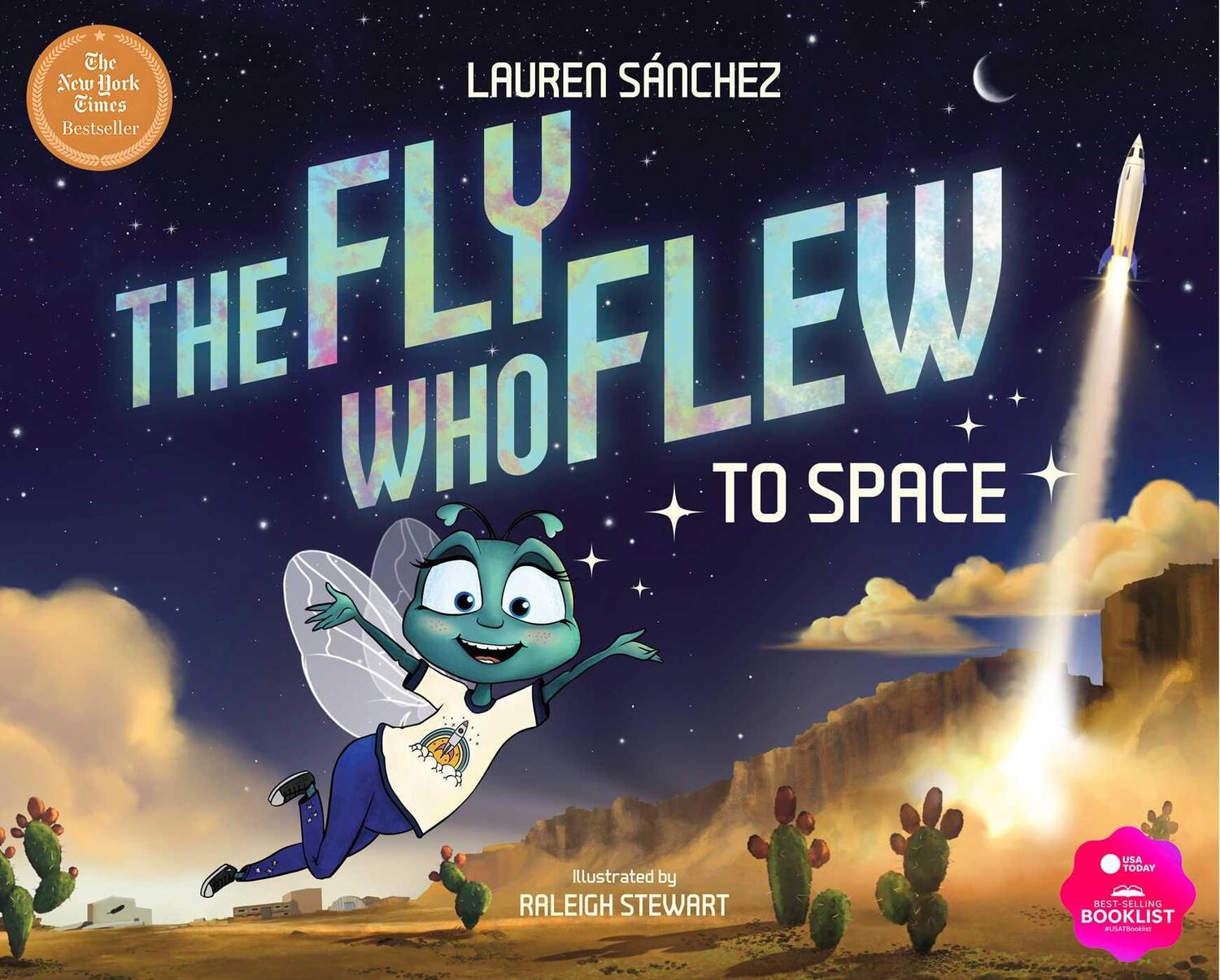 Cover: 9781685550639 | The Fly Who Flew to Space (with Removable Glow-In-The-Dark Poster)