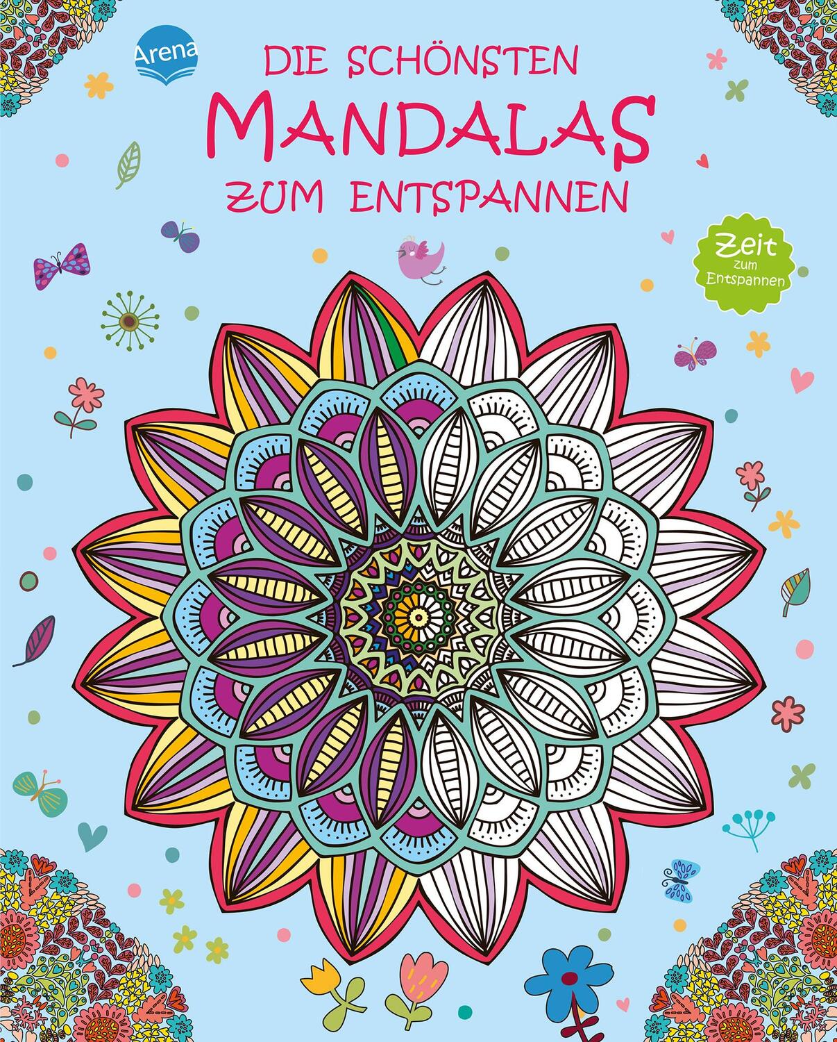 Cover: 9783401714158 | Die schönsten Mandalas zum Entspannen | Zeit zum Entspannen | Coster