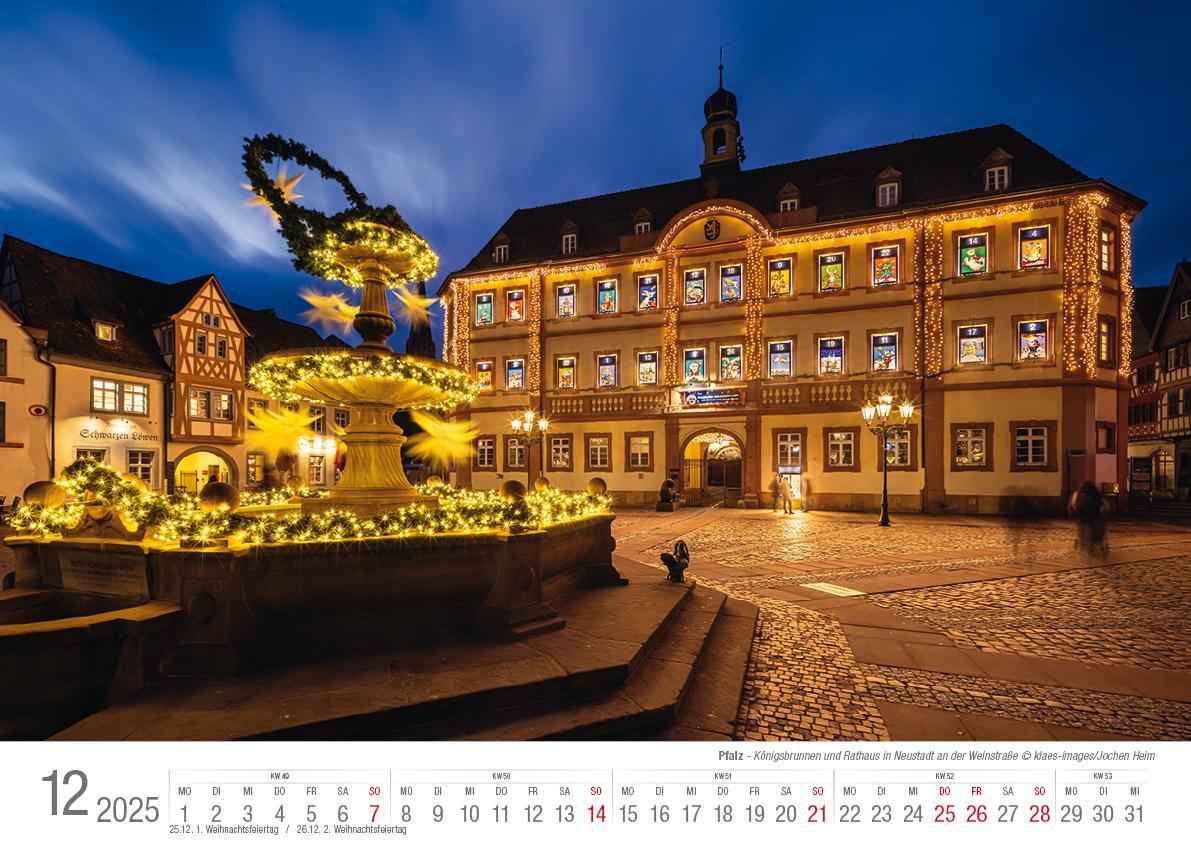 Bild: 9783965352384 | Die Pfalz 2025 Bildkalender A3 Spiralbindung | Holger Klaes | Kalender