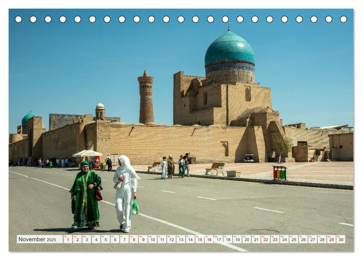 Bild: 9783457131770 | Usbekistan und seine Kulturschätze (Tischkalender 2025 DIN A5...