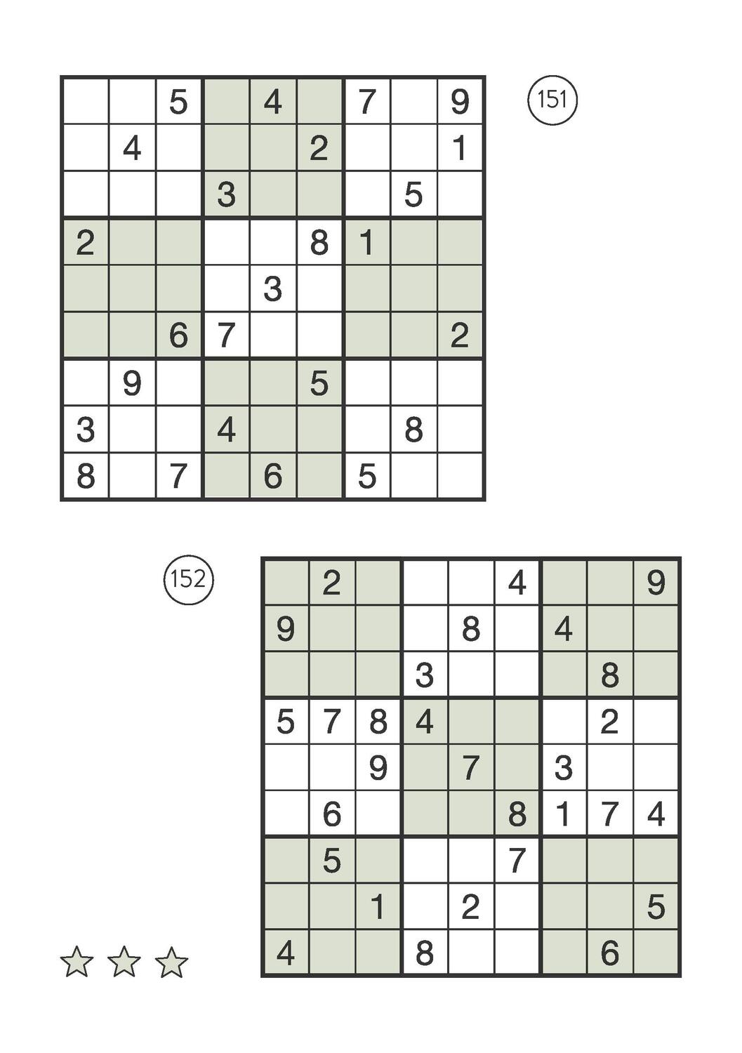 Bild: 9783987640193 | Sudoku-Block: einfach, mittel, schwer. 192 Sudokus in 3...