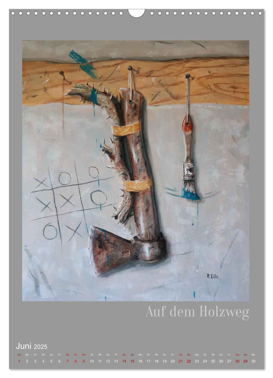 Bild: 9783435897216 | ART der Betrachtung (Wandkalender 2025 DIN A3 hoch), CALVENDO...