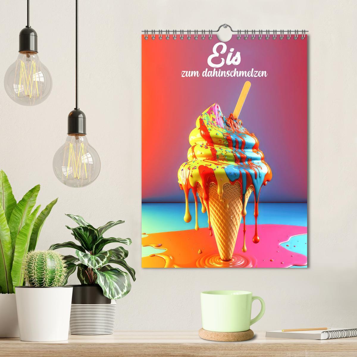 Bild: 9783435881383 | Eis zum dahinschmelzen (Wandkalender 2025 DIN A4 hoch), CALVENDO...