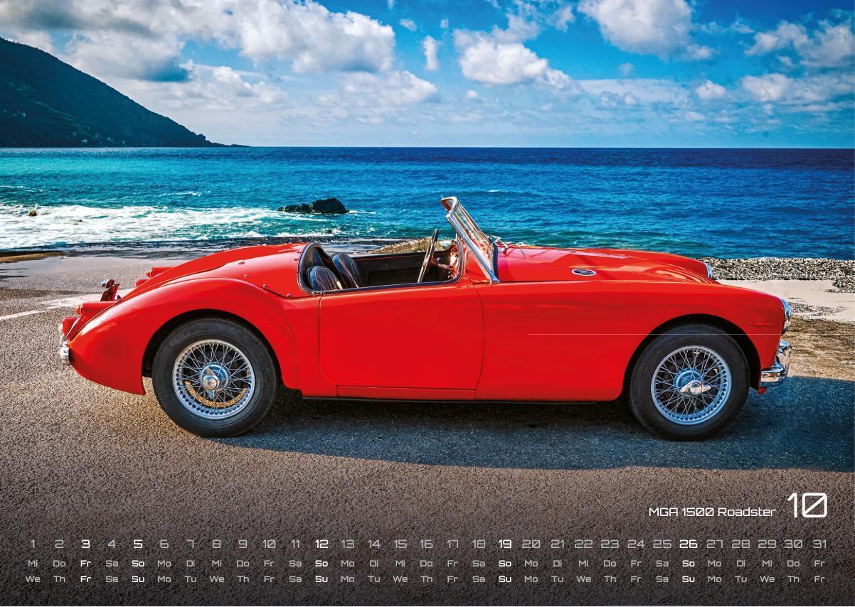 Bild: 9783986734220 | Oldtimer - OLDIES BUT GOLDIES - 2025 - Kalender DIN A3 | GP-Fever. de