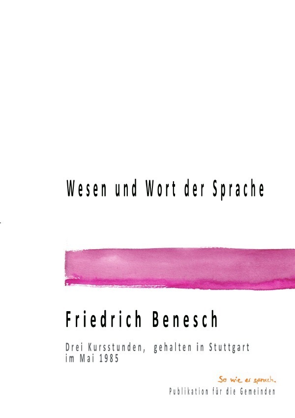 Cover: 9783753171869 | Wesen und Wort der Sprache | Friedrich Benesch | Taschenbuch | Deutsch