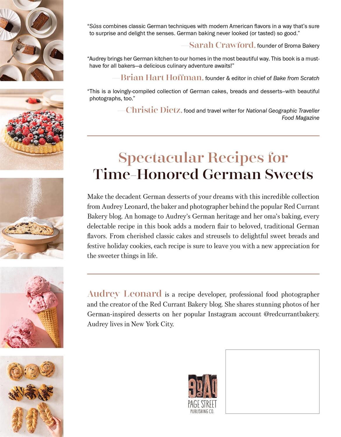 Rückseite: 9781645678892 | Suss | Sweet German Treats For Every Occasion | Audrey Leonard | Buch