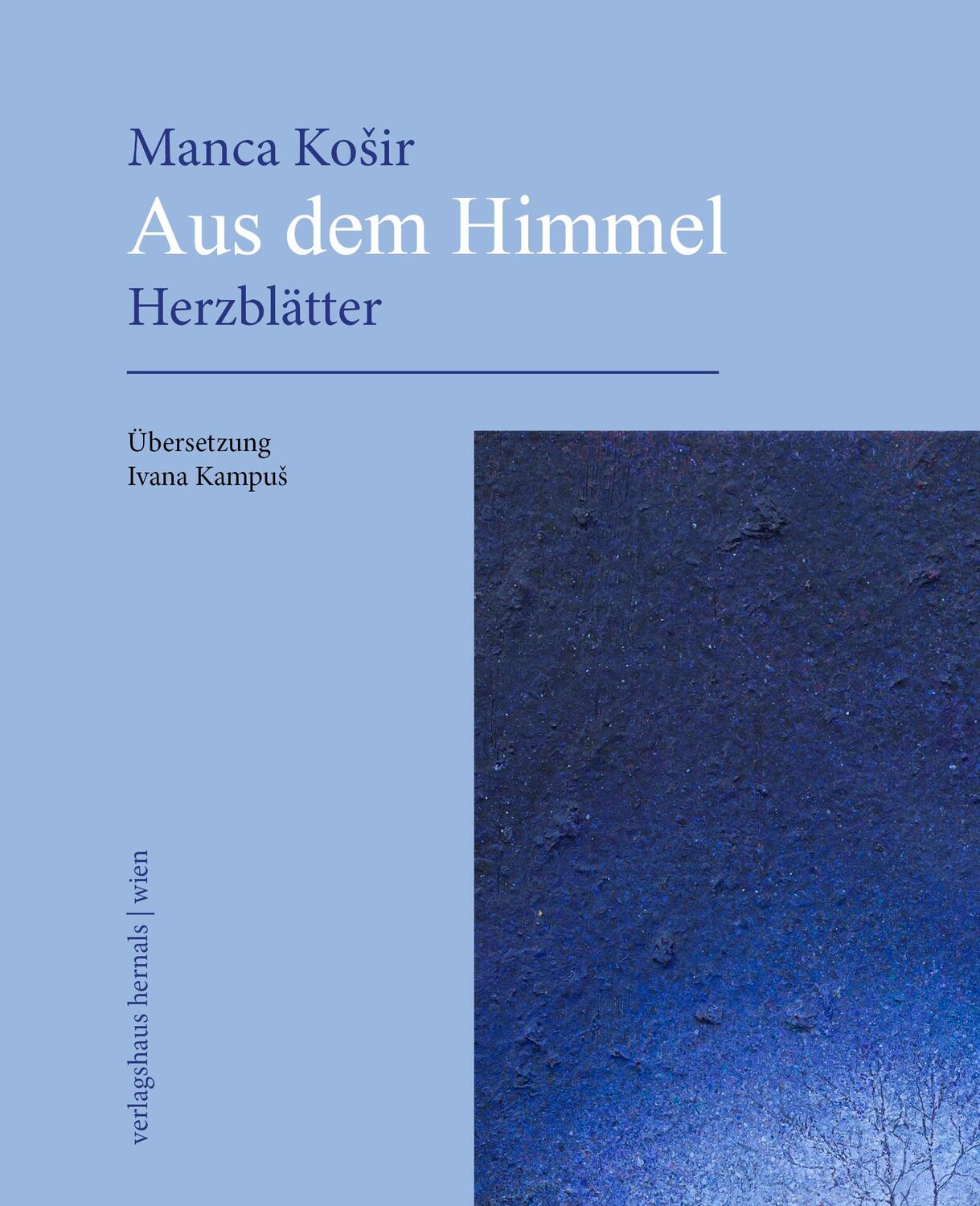 Cover: 9783903442542 | Aus dem Himmel | Herzbblätter | Manca Ko¿ir | Taschenbuch | Deutsch