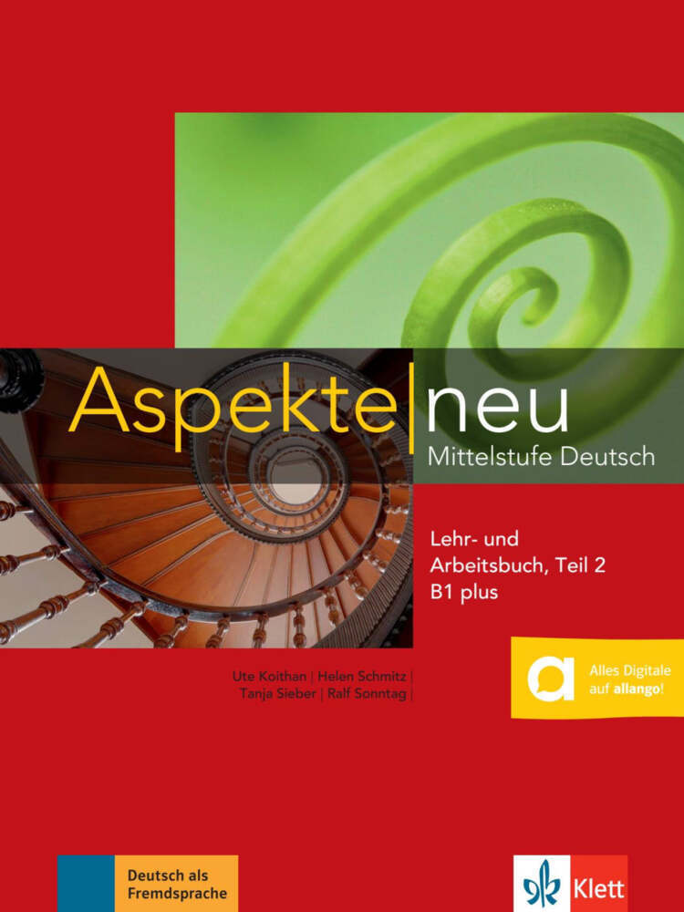 Cover: 9783126050197 | Aspekte neu Lehr- und Arbeitsbuch B1 plus, m. Audio-CD. Tl.2 | Buch