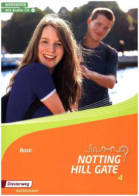 Cover: 9783425146140 | Notting Hill Gate 4. Workbook 4 Basic mit Audio-CD | Ausgabe 2014