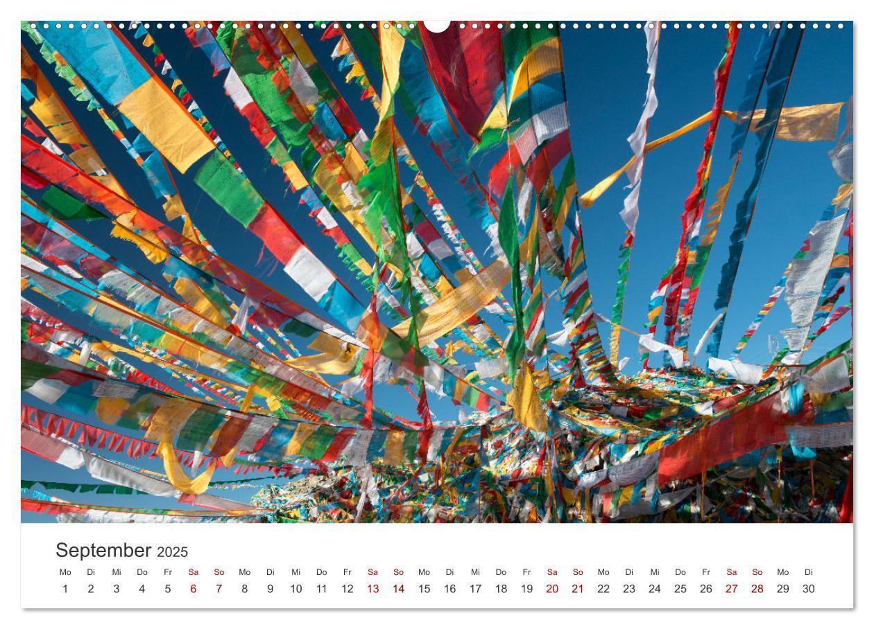 Bild: 9783383826184 | Tibet - Kloster und Landschaft (Wandkalender 2025 DIN A2 quer),...