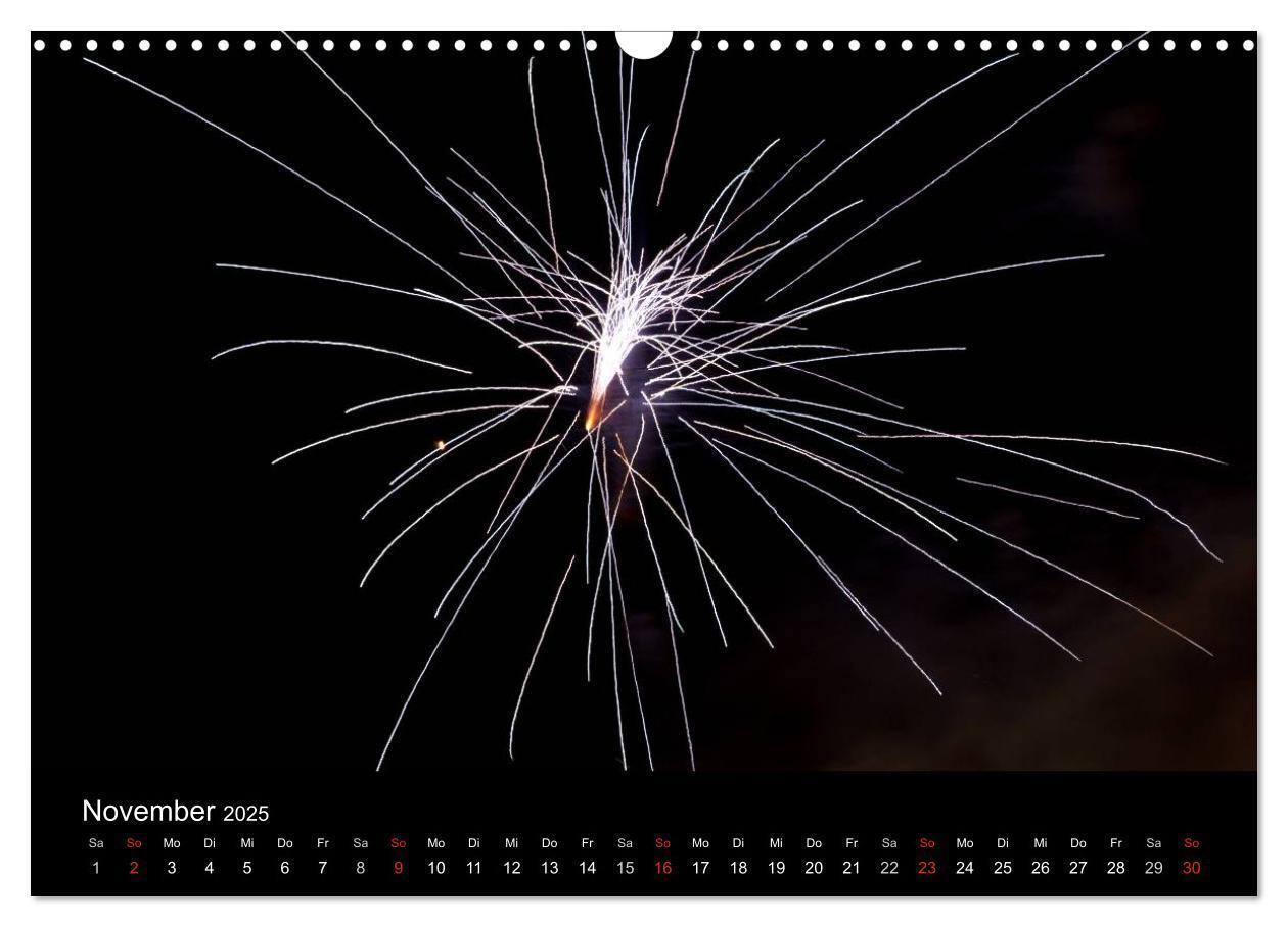 Bild: 9783435789665 | Feuerwerk (Wandkalender 2025 DIN A3 quer), CALVENDO Monatskalender