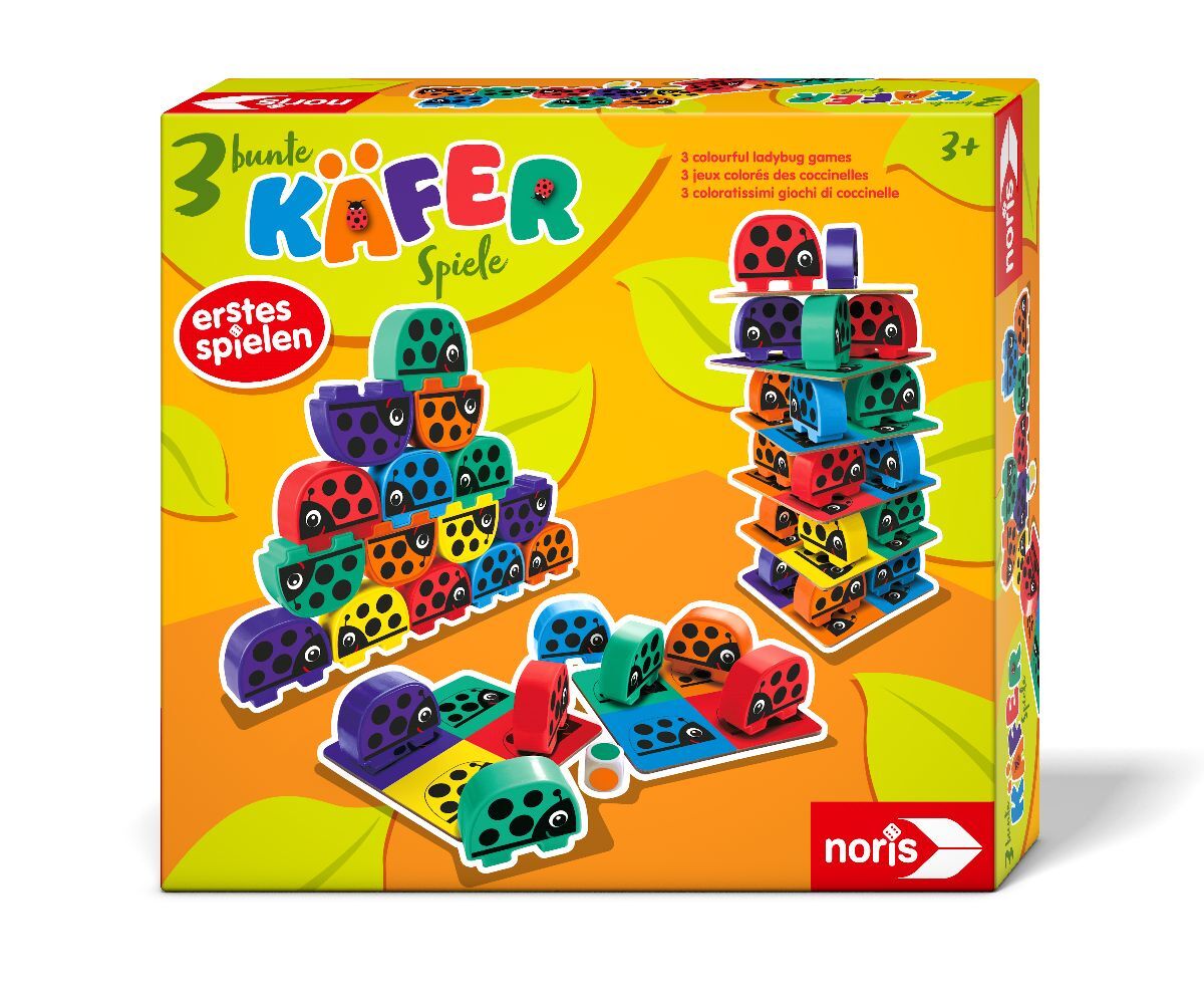 Bild: 4000826006237 | 3 bunte Käferspiele | Spiel | Bunter Stückkarton | 606012047 | Deutsch