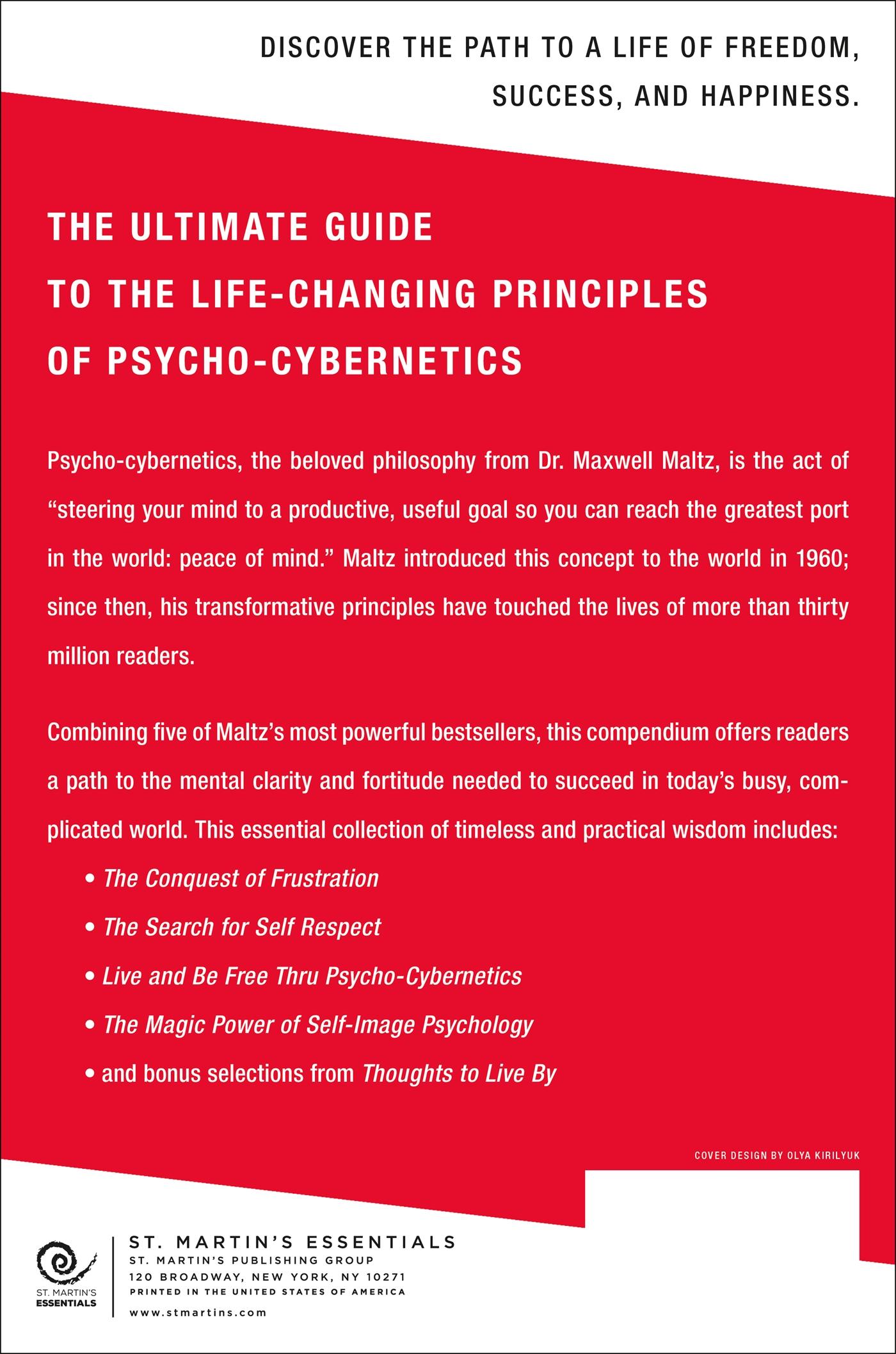 Rückseite: 9781250335081 | The Essential Psycho-Cybernetics | Maxwell Maltz | Taschenbuch | 2024