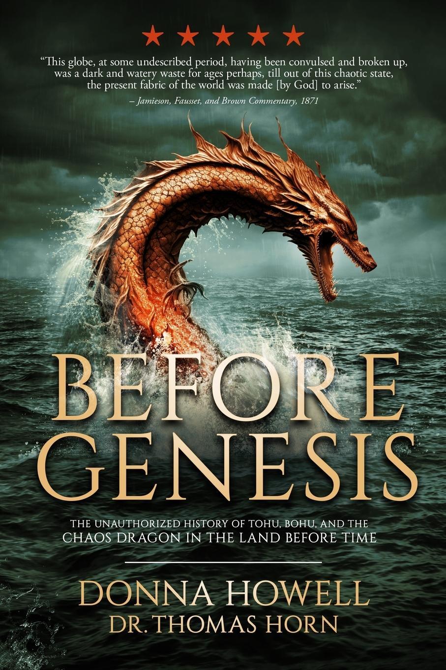 Cover: 9781948014724 | BEFORE GENESIS | Donna Howell | Taschenbuch | Paperback | Englisch