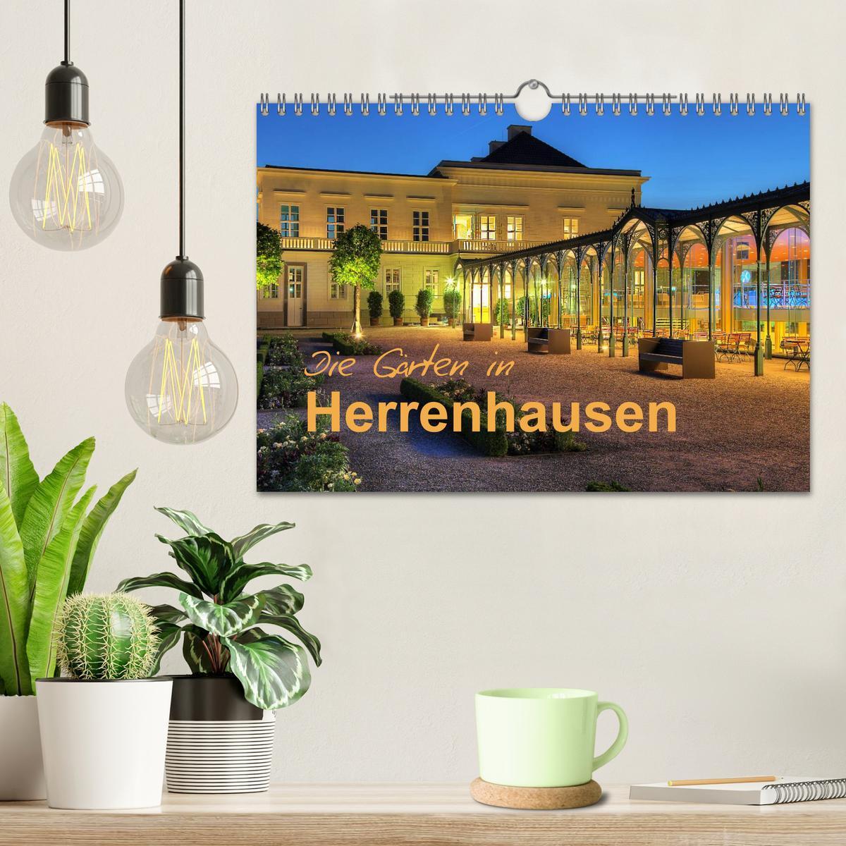 Bild: 9783435640386 | Die Gärten in Herrenhausen (Wandkalender 2025 DIN A4 quer),...