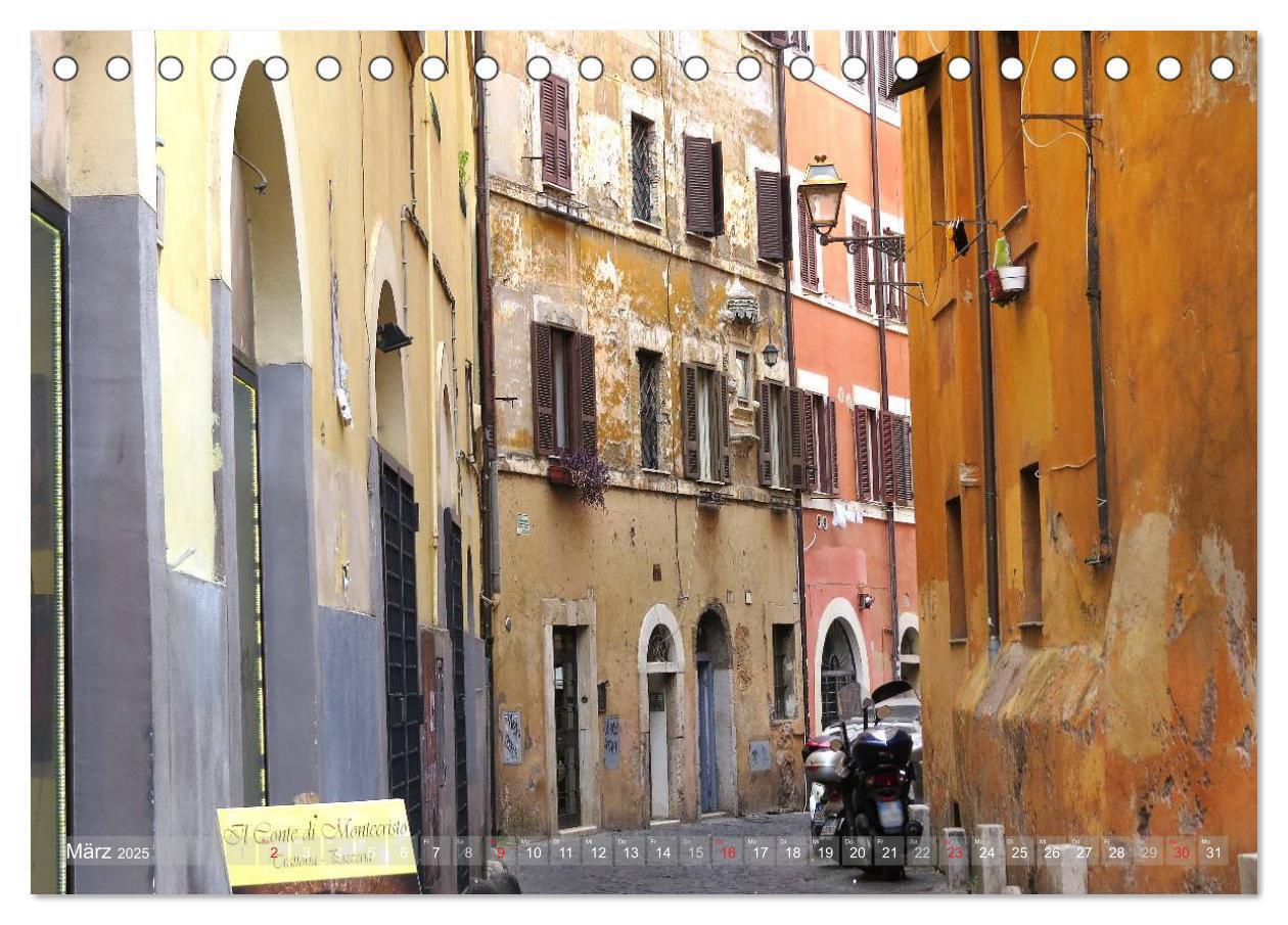 Bild: 9783435645428 | Rom - der gemütliche Stadtteil Trastevere (Tischkalender 2025 DIN...