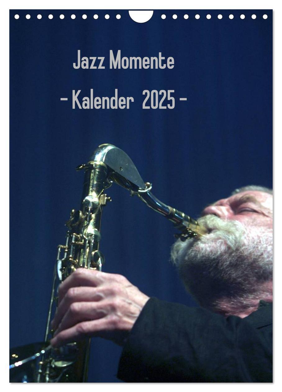 Cover: 9783457050743 | Jazz Momente - Kalender 2025 - (Wandkalender 2025 DIN A4 hoch),...