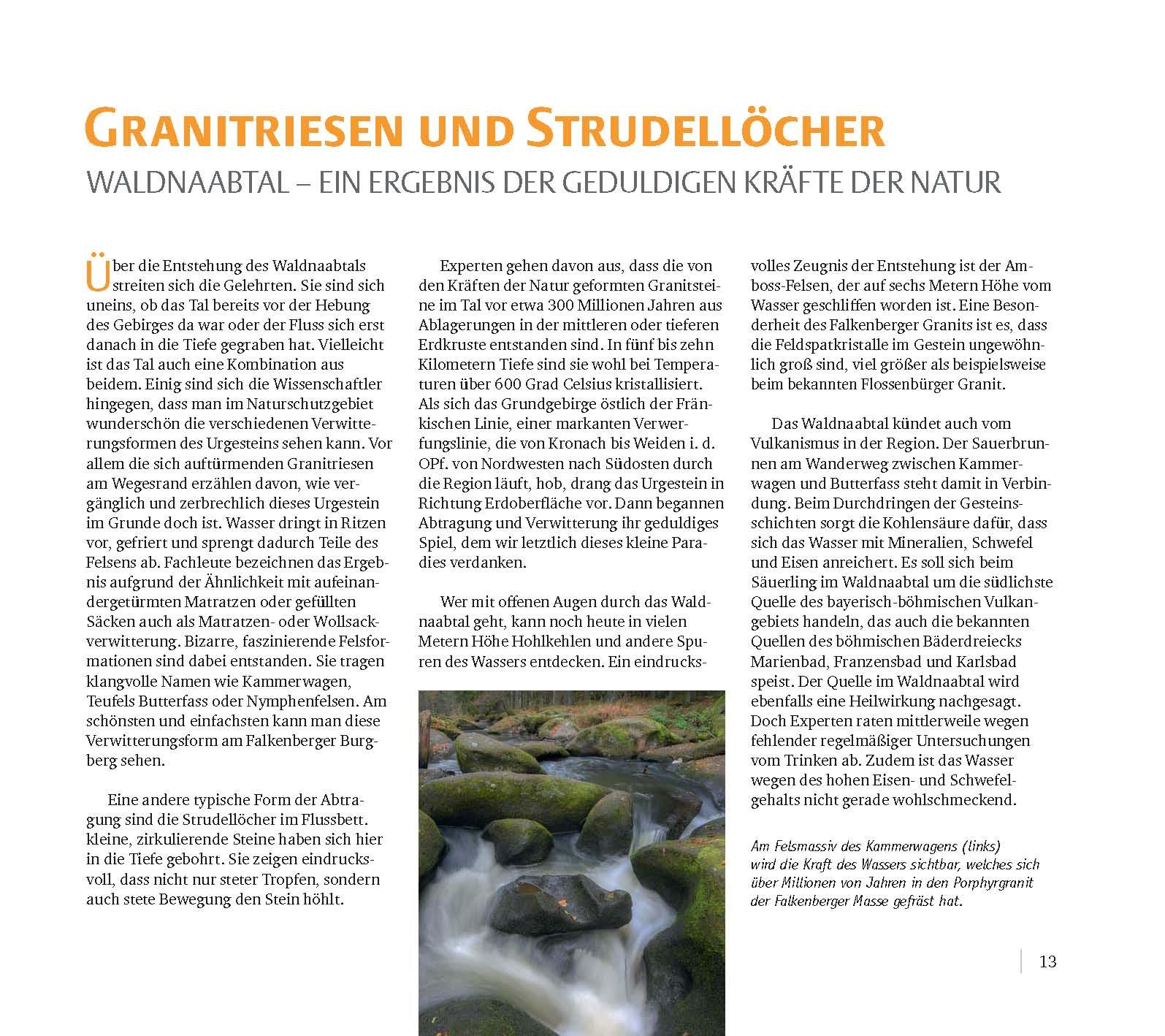 Bild: 9783955870867 | Steinreich - Wildromantisches Waldnaabtal | Wolfgang Benkhardt | Buch