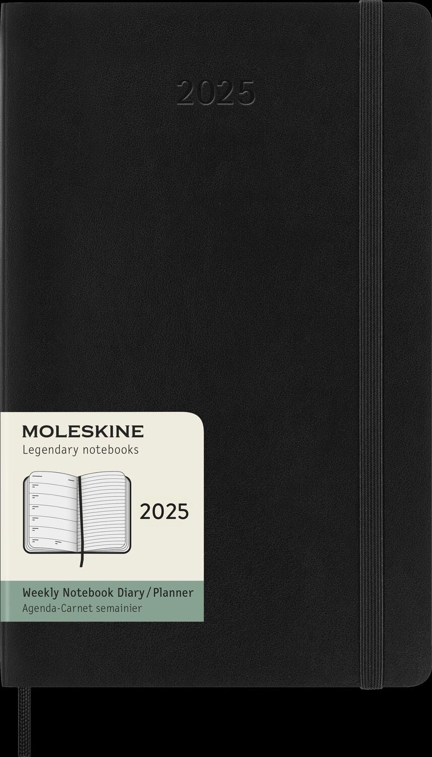 Bild: 8056999270315 | Moleskine 12 Monate Wochen Notizkalender 2025, Large/A5, 1 Wo = 1...