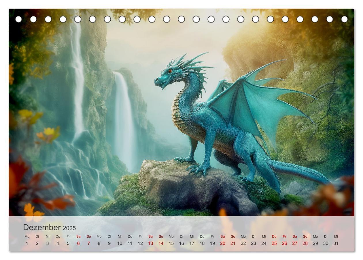 Bild: 9783383839269 | Im Land der schönen Drachen (Tischkalender 2025 DIN A5 quer),...