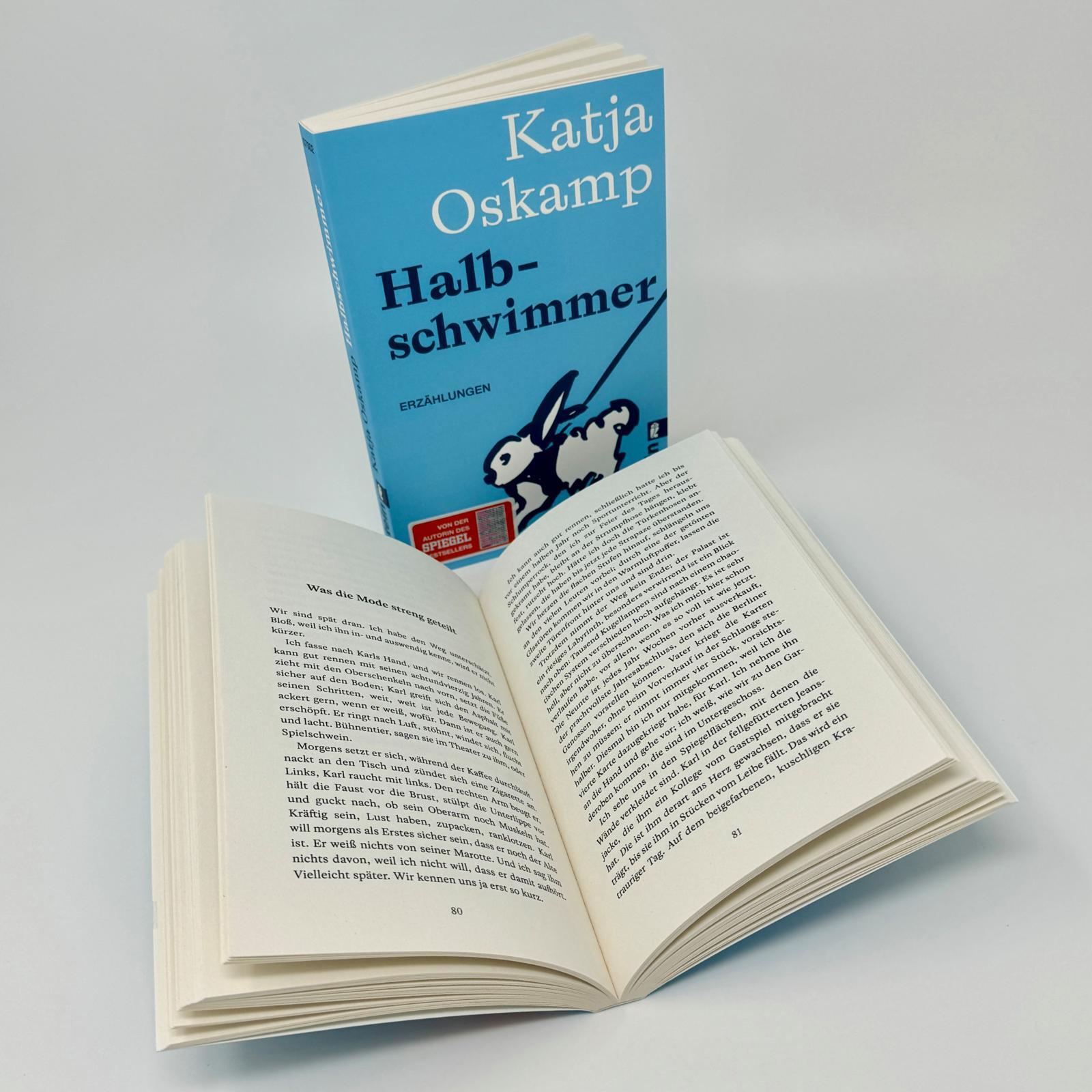 Bild: 9783548070025 | Halbschwimmer | Katja Oskamp | Taschenbuch | 160 S. | Deutsch | 2024