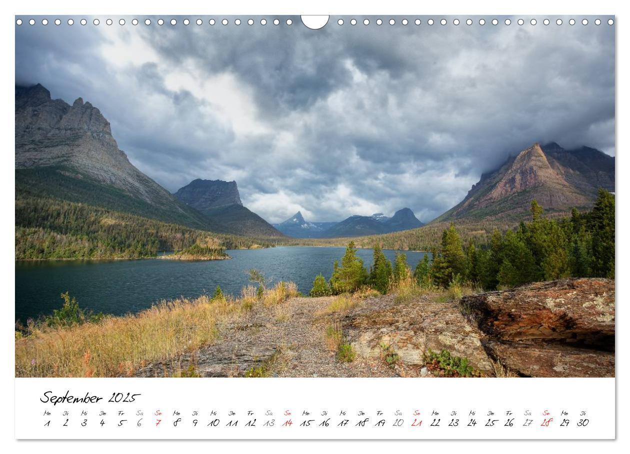 Bild: 9783435665648 | Glacier National Park Montana - USA (Wandkalender 2025 DIN A3...