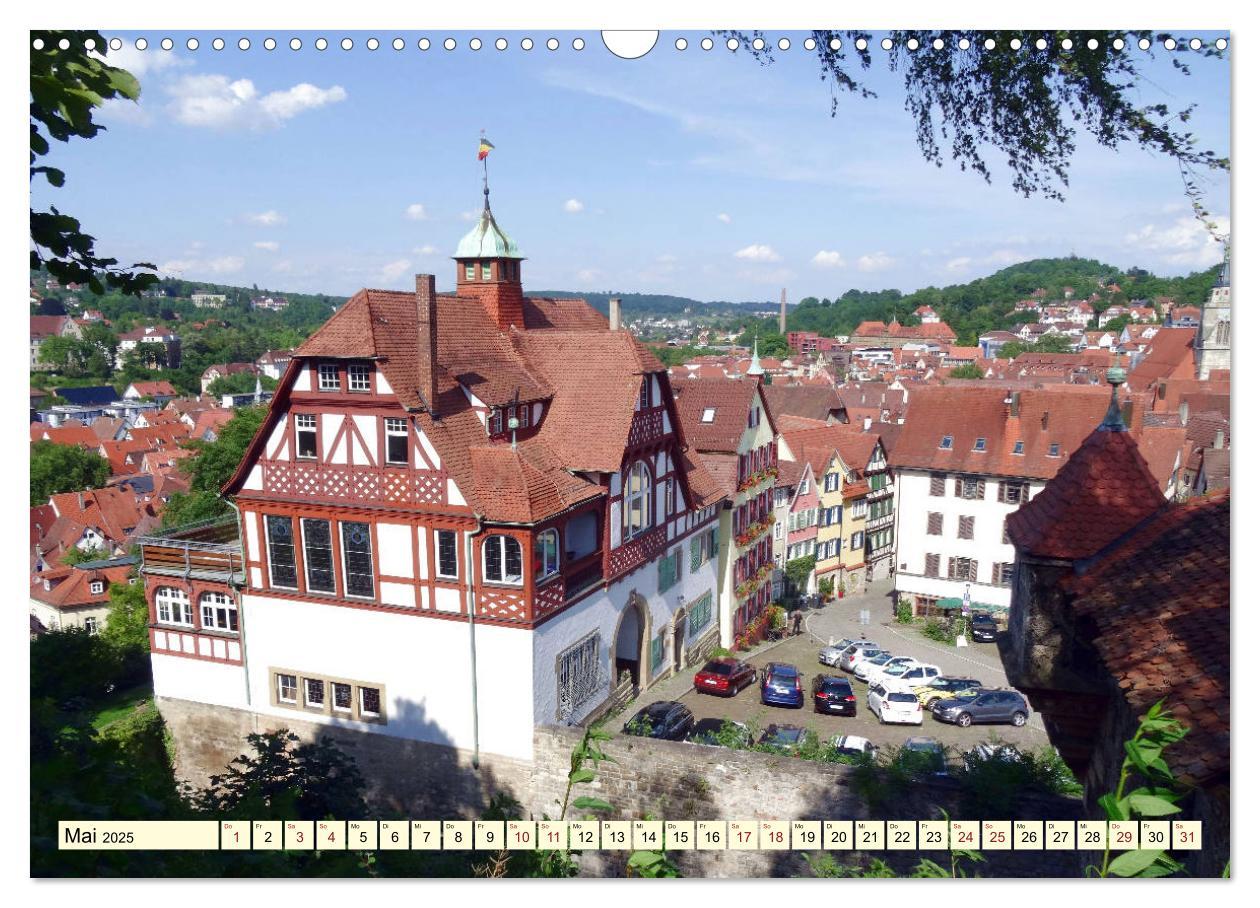 Bild: 9783435328369 | Unterwegs in Tübingen (Wandkalender 2025 DIN A3 quer), CALVENDO...