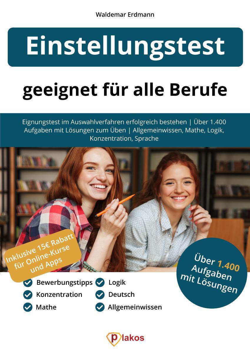 Cover: 9783948144906 | Einstellungstest - geeignet für alle Berufe | Waldemar Erdmann | Buch