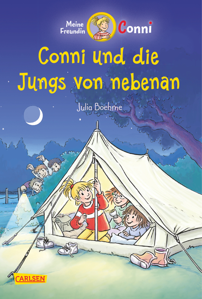 Cover: 9783551558619 | Conni Erzählbände 9: Conni und die Jungs von nebenan (farbig...