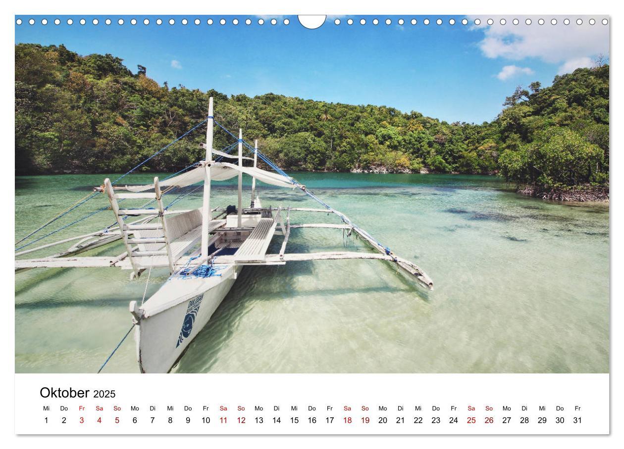 Bild: 9783435145690 | Philippinen - Faszinierende Inselwelten (Wandkalender 2025 DIN A3...