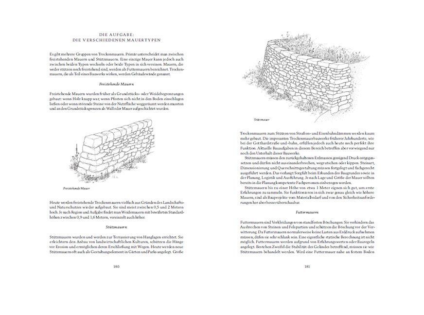 Bild: 9783258083568 | Trockenmauern | Grundlagen, Bauanleitung, Bedeutung | Umwelteinsatz