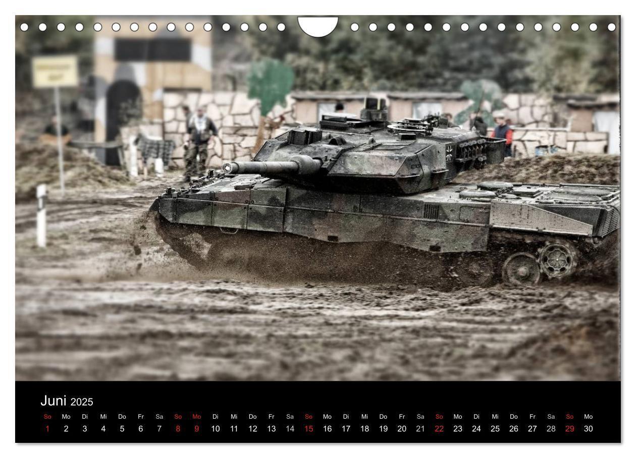 Bild: 9783435836253 | Panzerstahl auf der Heide ¿ Das Heer legt wieder los (Wandkalender...