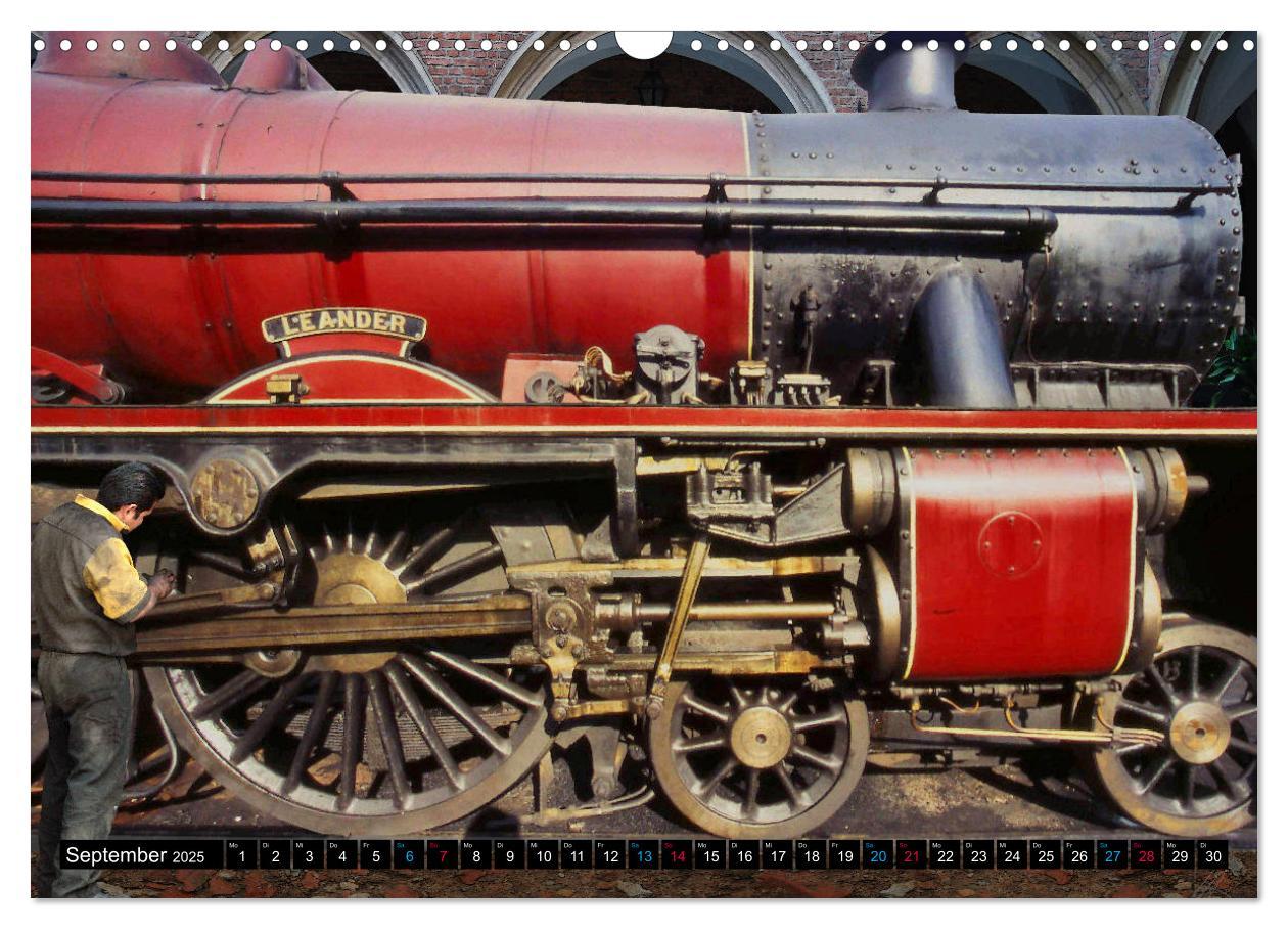 Bild: 9783435182329 | EISENBAHN - Dampf, Diesel und Strom (Wandkalender 2025 DIN A3...