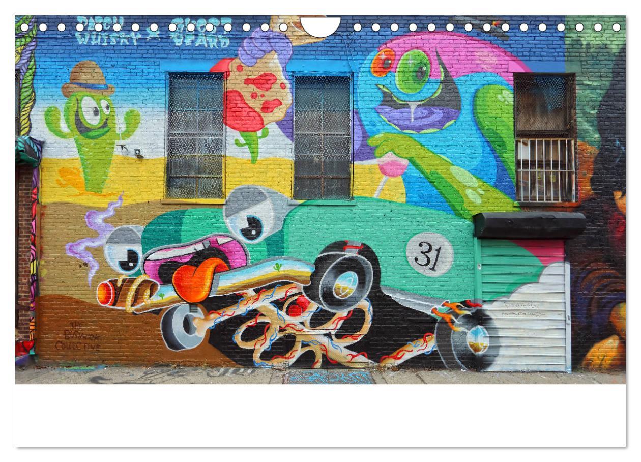 Bild: 9783435257164 | Brooklyn Street Art (Wandkalender 2025 DIN A4 quer), CALVENDO...