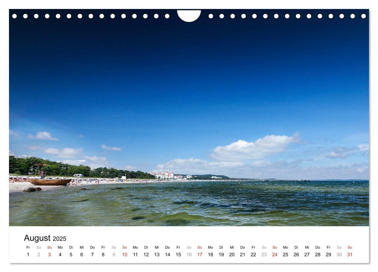 Bild: 9783435798292 | Rügen (Wandkalender 2025 DIN A4 quer), CALVENDO Monatskalender | 2025