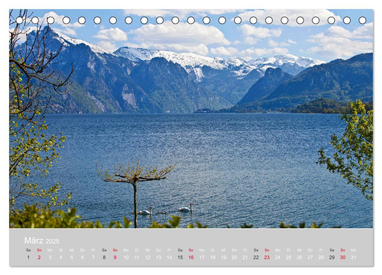 Bild: 9783435397907 | Am schönen Traunsee im Salzkammergut (Tischkalender 2025 DIN A5...