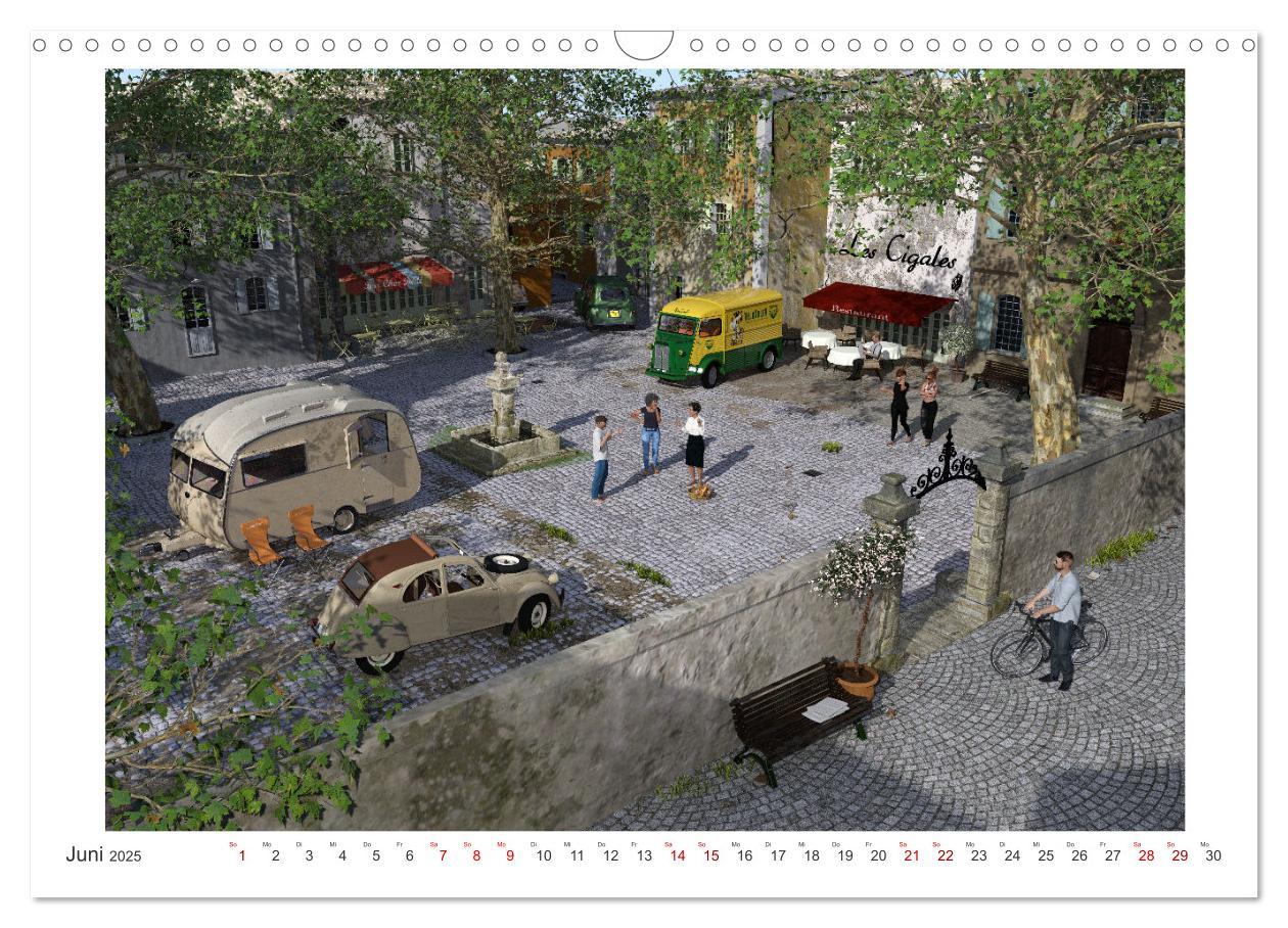 Bild: 9783435069798 | Vintage Caravaning (Wandkalender 2025 DIN A3 quer), CALVENDO...