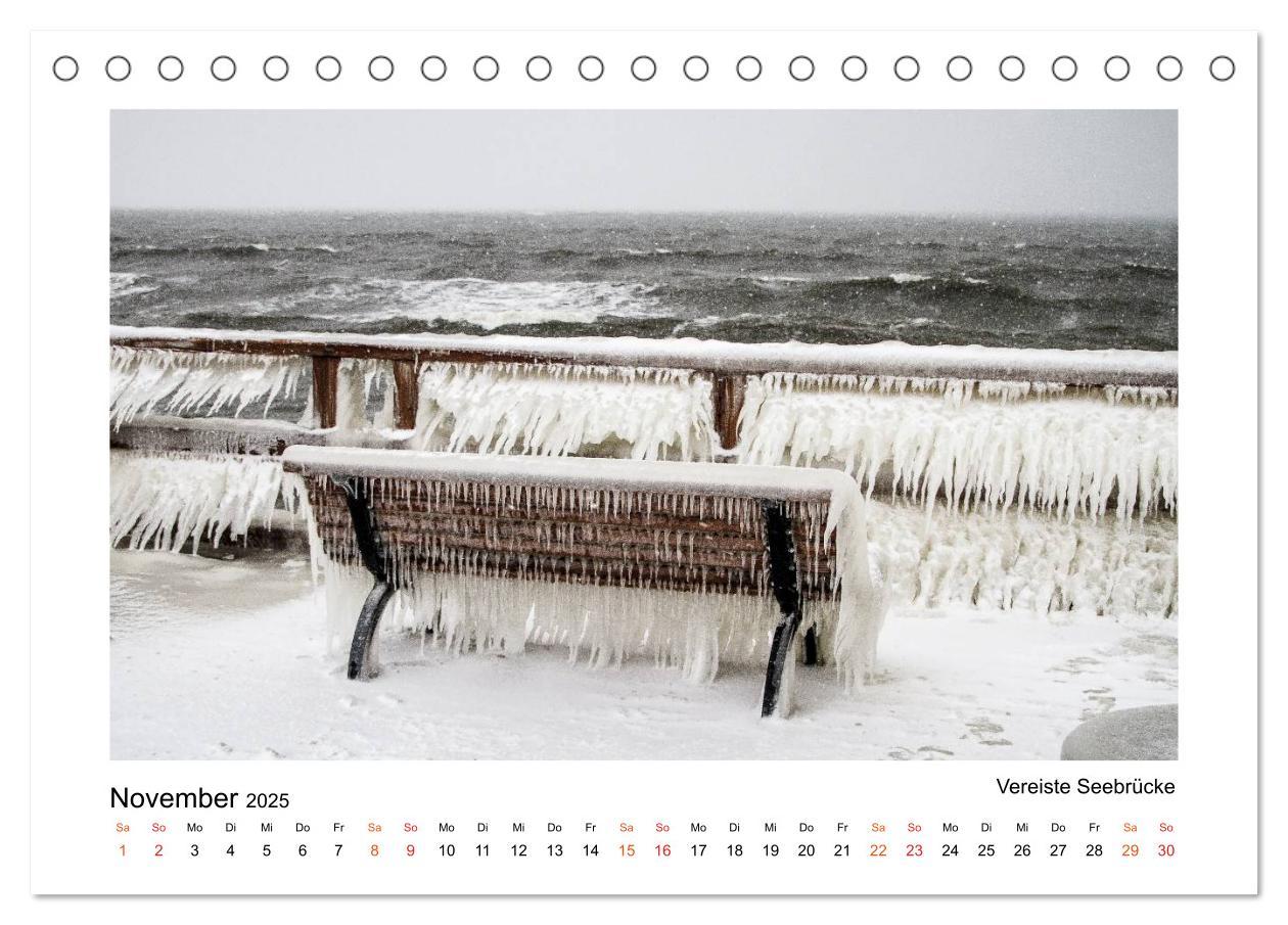 Bild: 9783435808328 | Bezauberndes Usedom (Tischkalender 2025 DIN A5 quer), CALVENDO...