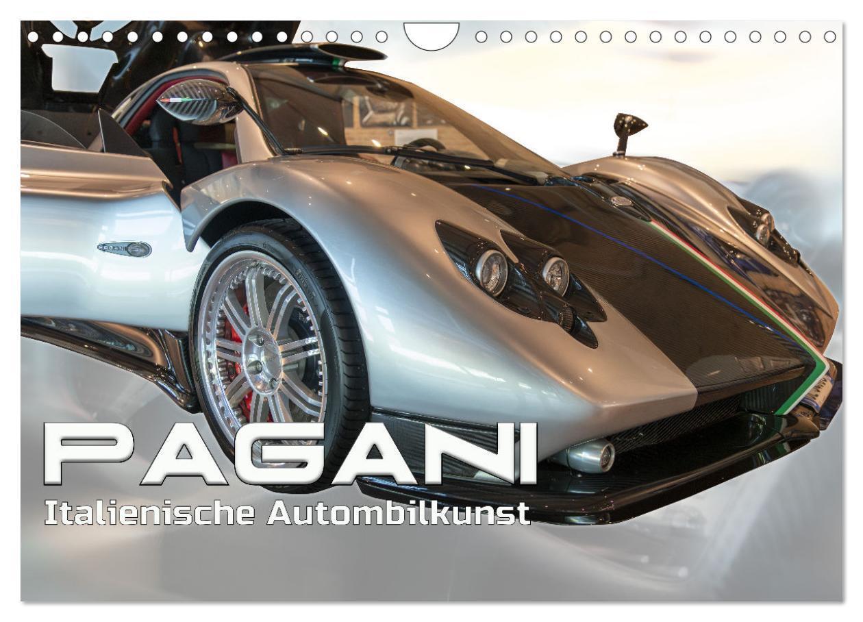 Cover: 9783383849787 | Pagani italienische Automobilkunst (Wandkalender 2025 DIN A4 quer),...